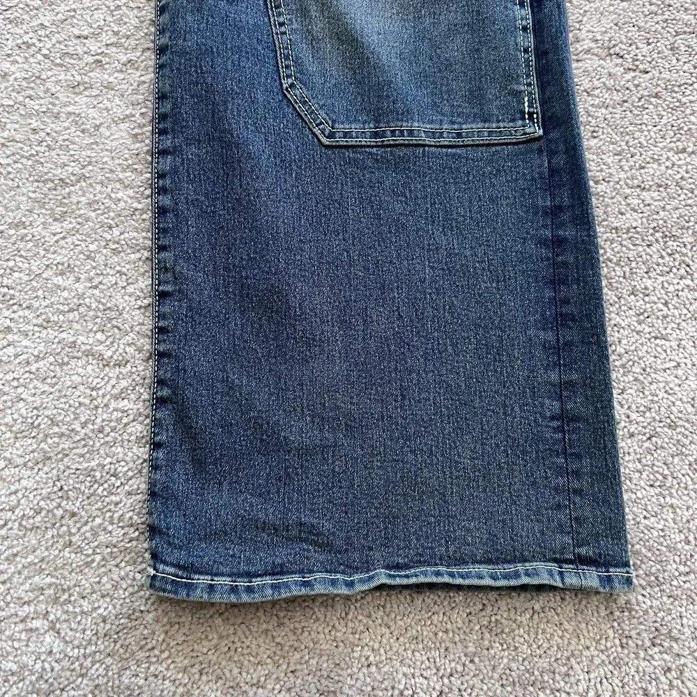 True Religion Vinny Ultra Baggy Carpenter Jeans Mens 36x33‎ Blue Drawstring